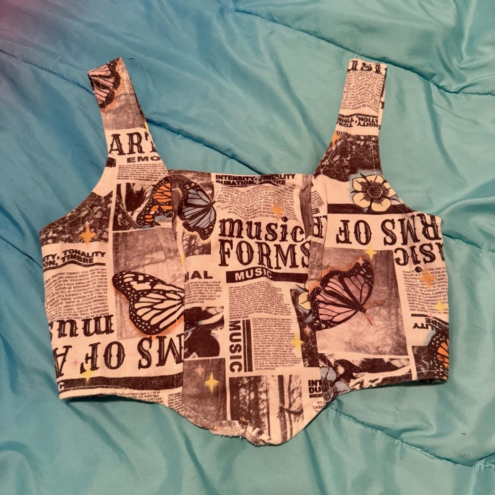 SHEIN Corset Tank